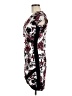 Almost Famous Print Burgundy Cocktail Dress Size M - photo 5