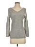 Coldwater Creek Metallic Silver Pullover Sweater Size S (estimated) - photo 1