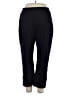 Lands' End Solid Black Casual Pants Size 1X - photo 1