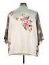 Johnny Was 100% Silk Gray Kimono Size 3X - photo 2