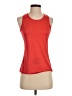 Asics 100% Polyester Red Active Tank Size S - photo 1