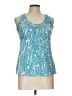 Boden 100% Cotton Teal Sleeveless Blouse Size 10 - photo 1