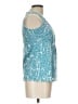 Boden 100% Cotton Teal Sleeveless Blouse Size 10 - photo 4