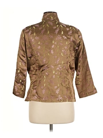 Connie Roberson 3/4 Sleeve Button-Down Shirt (view 2)
