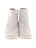 Kenneth Cole REACTION 100% Leather Ivory Ankle Boots Size 8 1/2 - photo 2
