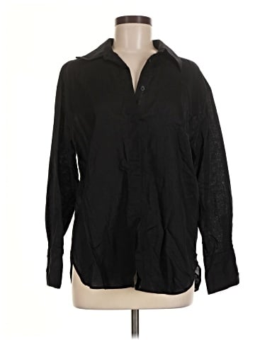 Massimo Dutti Long Sleeve Button-Down Shirt (view 1)