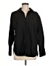 Massimo Dutti Black Long Sleeve Button-Down Shirt Size 8 - photo 1