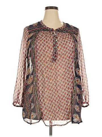 Lucky Brand Long Sleeve Blouse (view 1)