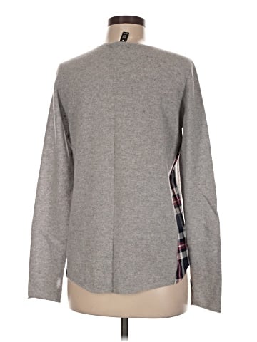 Aqua Cashmere Pullover Sweater (view 2)