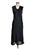 Theory Solid Black Cocktail Dress Size 8 - photo 1