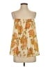 Rebecca Taylor 100% Polyester Yellow Sleeveless Blouse Size S - photo 1