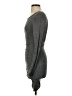 Express Solid Gray Casual Dress Size XS - photo 5
