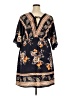 Emery Rose Paisley Blue Casual Dress Size 3XL - photo 2