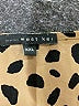 West Kei 100% Polyester Animal Print Brown 3/4 Sleeve Blouse Size XXL - photo 7