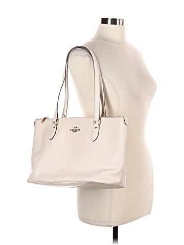 Coach Leather Tote (view 2)