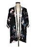 Liberty Love 100% Polyester Black Kimono Size 8 - photo 1