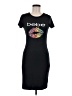 Bebe Graphic Black Casual Dress Size M - photo 1