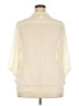 Torrid 100% Polyester Ivory 3/4 Sleeve Blouse Size 2X Plus (2) - photo 2