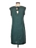 Sigrid Olsen Solid Teal Casual Dress Size S - photo 2