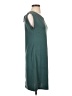 Sigrid Olsen Solid Teal Casual Dress Size S - photo 4