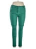 Kut from the Kloth Color Block Green Jeggings Size 14L - photo 1