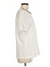 Dee Dee 100% Cotton White Ivory Short Sleeve Top Size M - photo 4