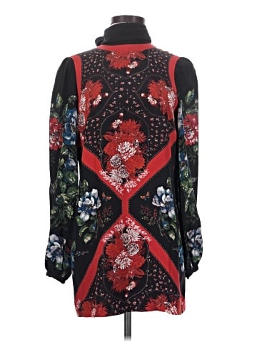 Alexander McQueen Long Sleeve Silk Top (view 1)