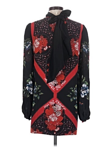 Alexander McQueen Long Sleeve Silk Top (view 2)