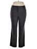 Apt. 9 Chevron-herringbone Gray Dress Pants Size 16 - photo 1