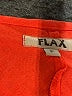 Flax 100% Linen Orange Sleeveless Top Size 4 (P) - photo 7