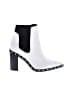 Charles by Charles David White Ankle Boots Size 8 - photo 1