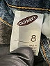 Old Navy 100% Cotton Blue Denim Shorts Size 8 - photo 4