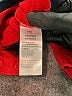 Nike 100% Cotton Color Block Red Long Sleeve Onesie Size 60 - 70 cm - photo 4