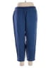 Purejill Solid Blue Casual Pants Size XL Petite - photo 2