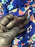 Bebop 100% Polyester Paisley Blue Casual Dress Size M - photo 8