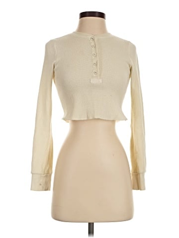 SKIMS Long Sleeve Blouse (view 1)
