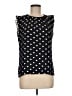 Ann Taylor LOFT 100% Polyester Black Sleeveless Blouse Size M - photo 1