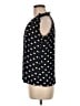 Ann Taylor LOFT 100% Polyester Black Sleeveless Blouse Size M - photo 5