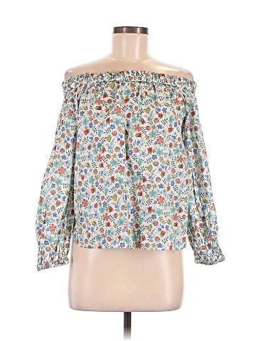 Liberty Art Fabrics for J.Crew 3/4 Sleeve Blouse (view 1)