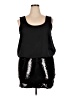 DKNYC 100% Polyester Black Cocktail Dress Size 3X (estimated) - photo 1
