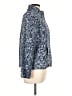 DressBarn Print Blue Jacket Size L - photo 4