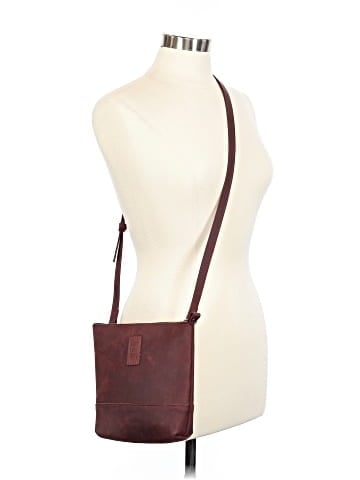 Portland Leather Goods Leather Crossbody Bag (view 2)