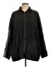 Adidas 100% Cotton Black Jacket Size L - photo 1