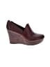 Naya 100% Leather Burgundy Wedges Size 9 1/2 - photo 1