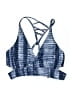 PrAna 100% Polyester Blue Swimsuit Top Size M - photo 1