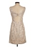 Aidan Mattox 100% Polyester Tan Cocktail Dress Size 2 - photo 2