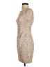 Aidan Mattox 100% Polyester Tan Cocktail Dress Size 2 - photo 5