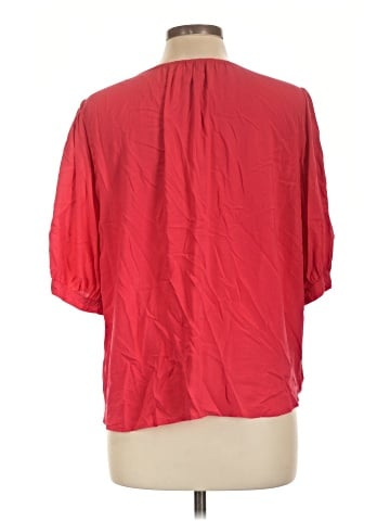 Velvet by Graham & Spencer Short Sleeve Blouse (view 2)