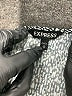 Express Gray Short Sleeve Blouse Size M - photo 7