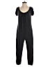 Socialite Solid Black Jumpsuit Size S - photo 1